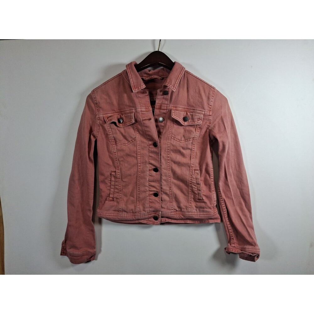 Universal Thread Freeborn Pink Denim Jacket Size XS